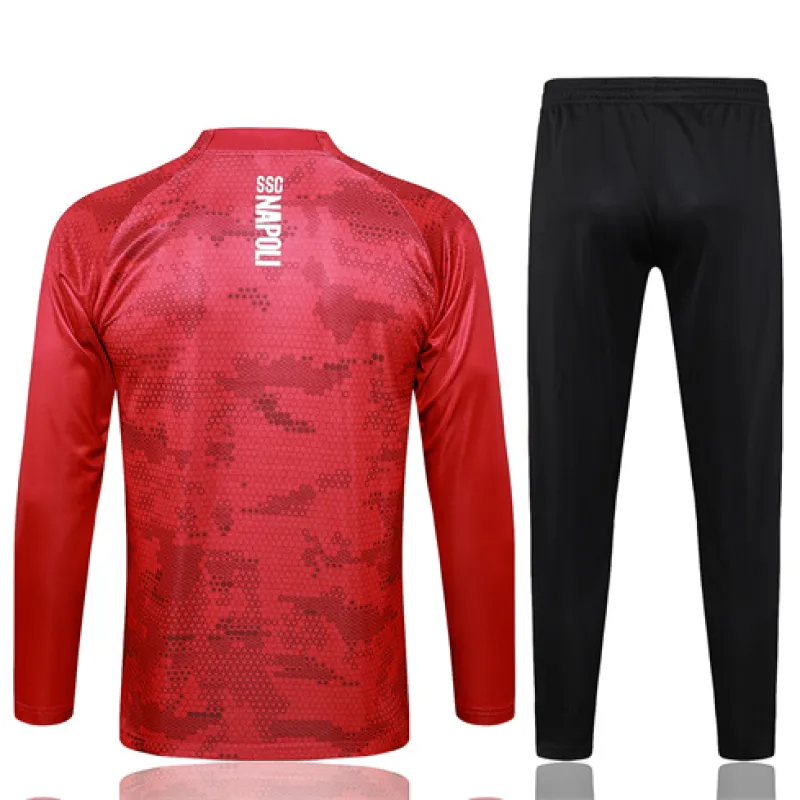Napoli 2024/25 Kinder-Sportbekleidung - Rot