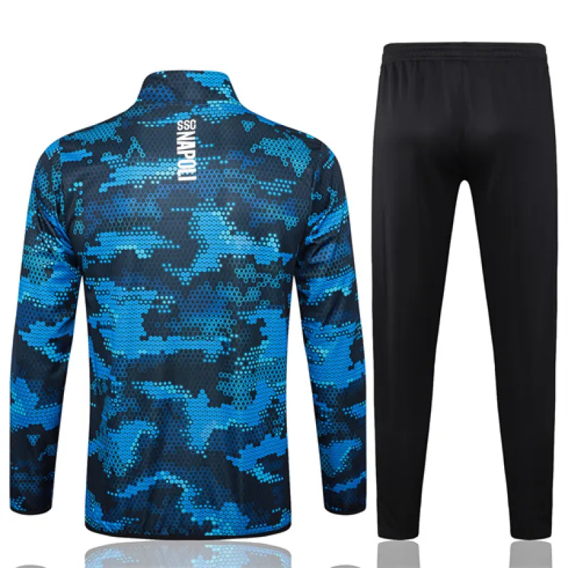Chaqueta deportiva infantil A de Nápoles 2024/25 - Azul