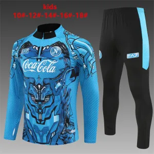 Napoli 2025/26 Kinder Sportanzug Blau