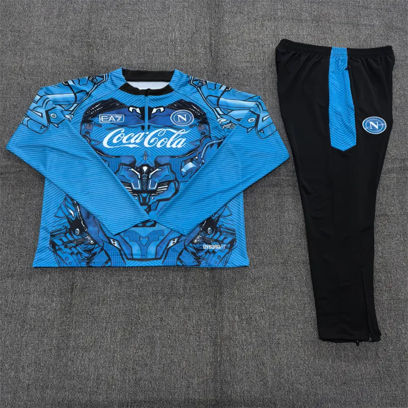 Napoli 2025/26 Kids Sports Set Blue