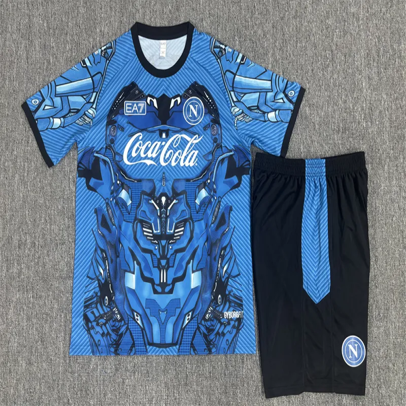 Napoli 2025/26 Kids Training Set blue