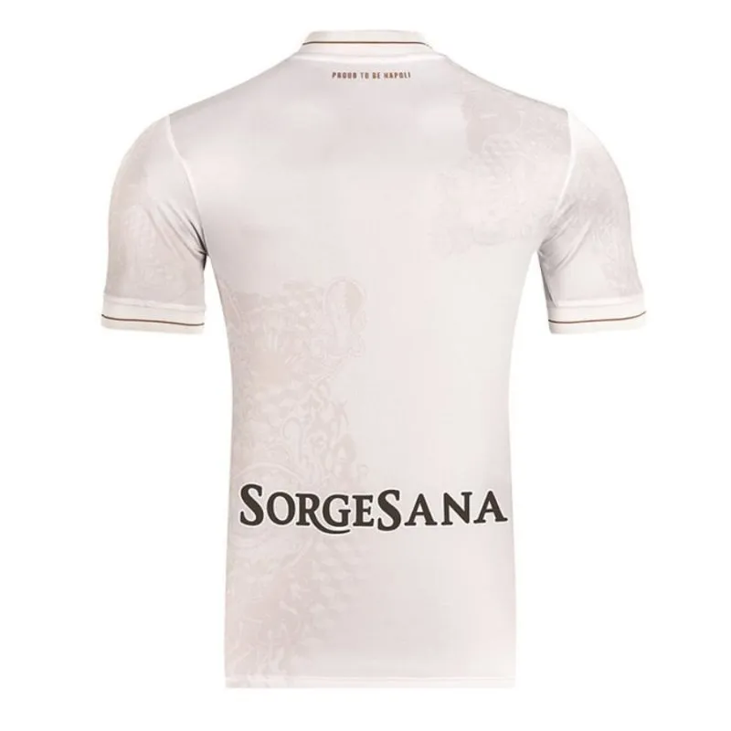 Napoli 2025/26 Auswärts-Kinder-Trikot - Beige