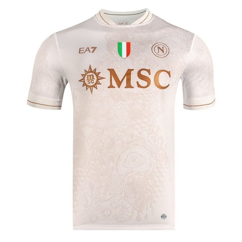 Napoli DE BRUYNE 2025/26 Auswärtstrikot - Beige