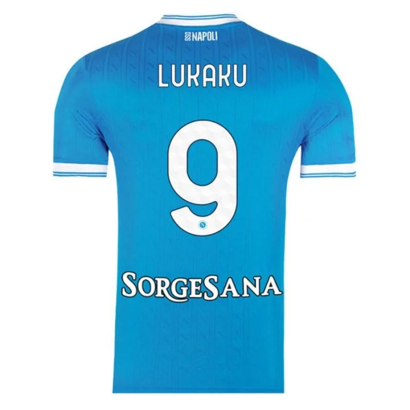 Napoli LUKAKU 2025/26 Heim-Kinder-Trikot-Set - Blau