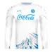 Camiseta de Prepartido Manga Larga Napoli 2025/26 - Blanco