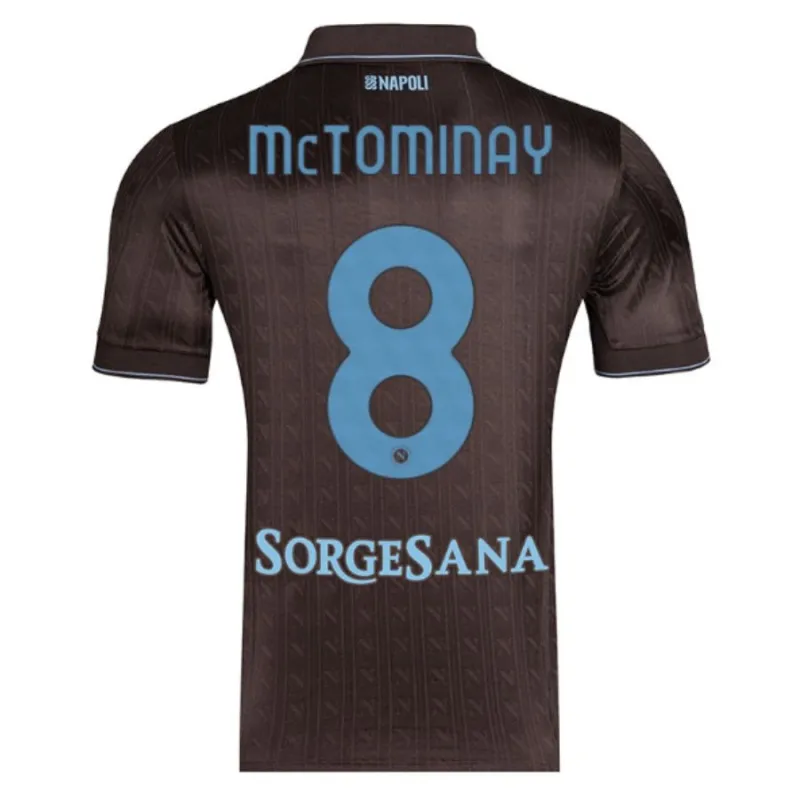 Neapel McTOMINAY 2025/26 Drittes Trikot - Schwarz