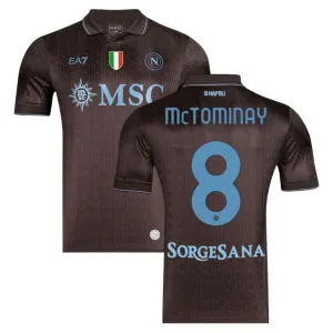 Napoli McTOMINAY 2025/26 Third Jersey - Black