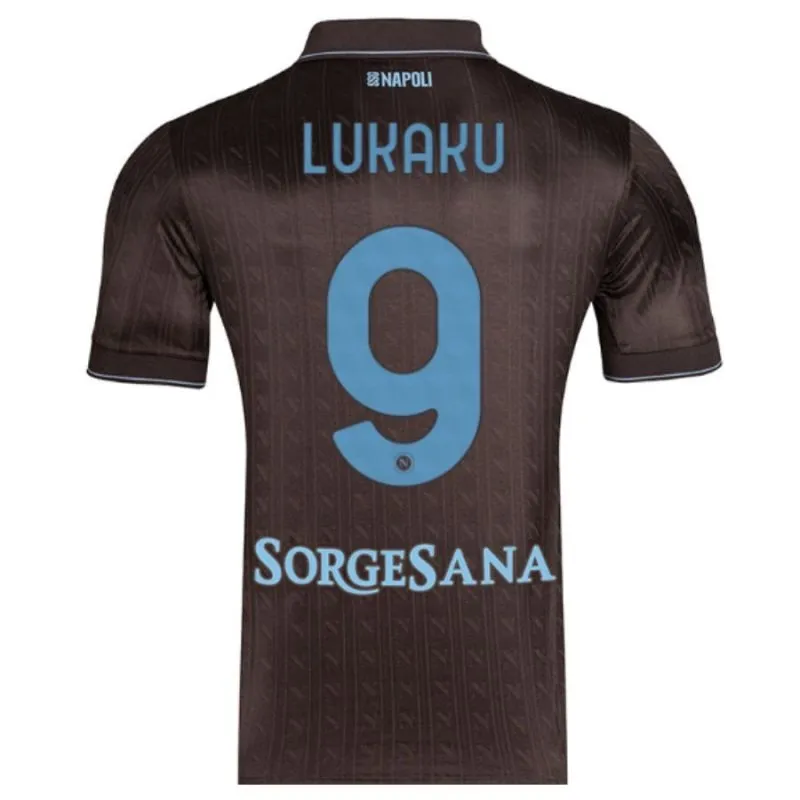 Napoli LUKAKU 2025/26 Third Jersey - Black