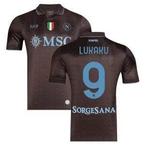 Napoli LUKAKU 2025/26 Third Jersey - Black