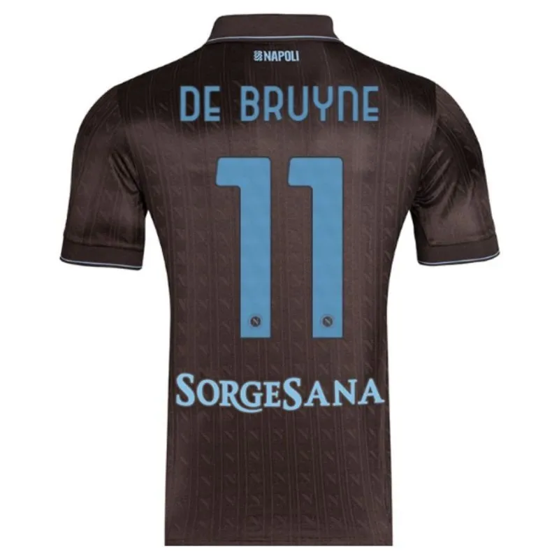 Napoli DE BRUYNE 2025/26 Third Jersey - Black