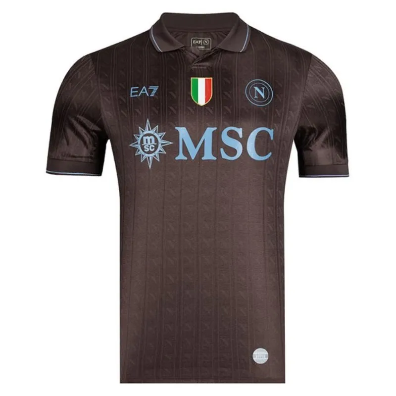 Napoli McTOMINAY 2025/26 Third Kids Kit - Black
