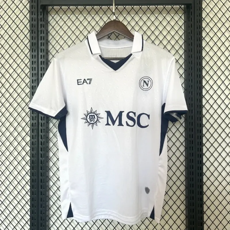 SSC Naples Maillot de Joueur Édition Spéciale 2025/26 - Blanc
