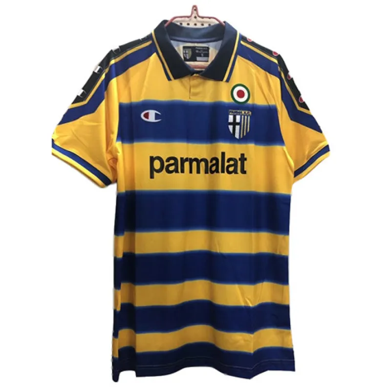 Camisa retro de Parma 1999/00 - Amarilla