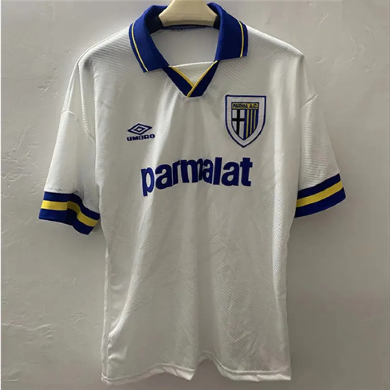 Camisa retro de viaje de Parma 1993-95 - Blanca