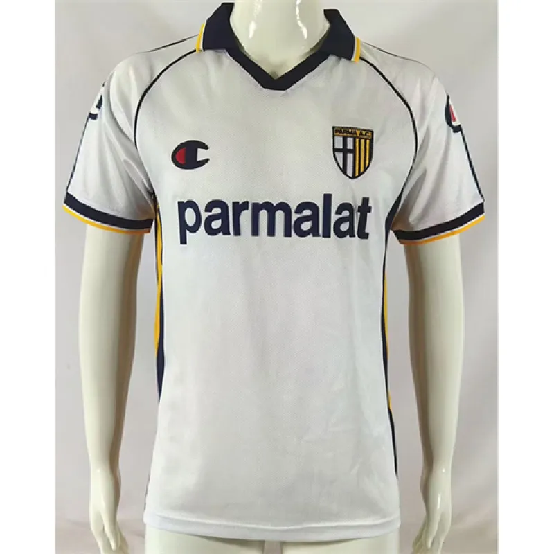 Camisa retro de viaje de Parma 2003/04 - Blanca