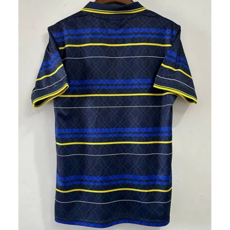 Troisième maillot retro de Parma en 1998 - Bleu