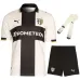 Conjunto Camiseta Local Infantil del Parma 2025/26 - Blanco/Negro
