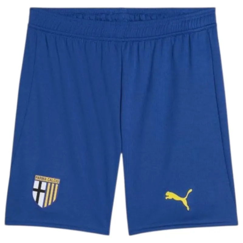 Ensemble Maillot Extérieur Enfant de Parme 2025/26 - Bleu/Jaune