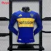 Boca Juniors 2024/25 Heimspielermit Langarm - Trikot - Blau