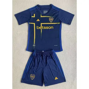 Troisième maillot pour enfants de Boca Juniors 2024/25 - Bleu
