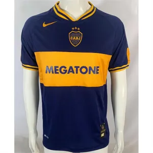 Boca Juniors 2006/07 Retro Home Jersey - Blue