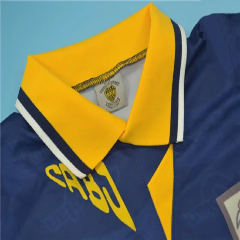 Boca Juniors 1995/96 Retro Home Jersey - Blue