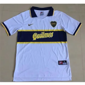 Boca Juniors 1997 Retro Away Jersey - White