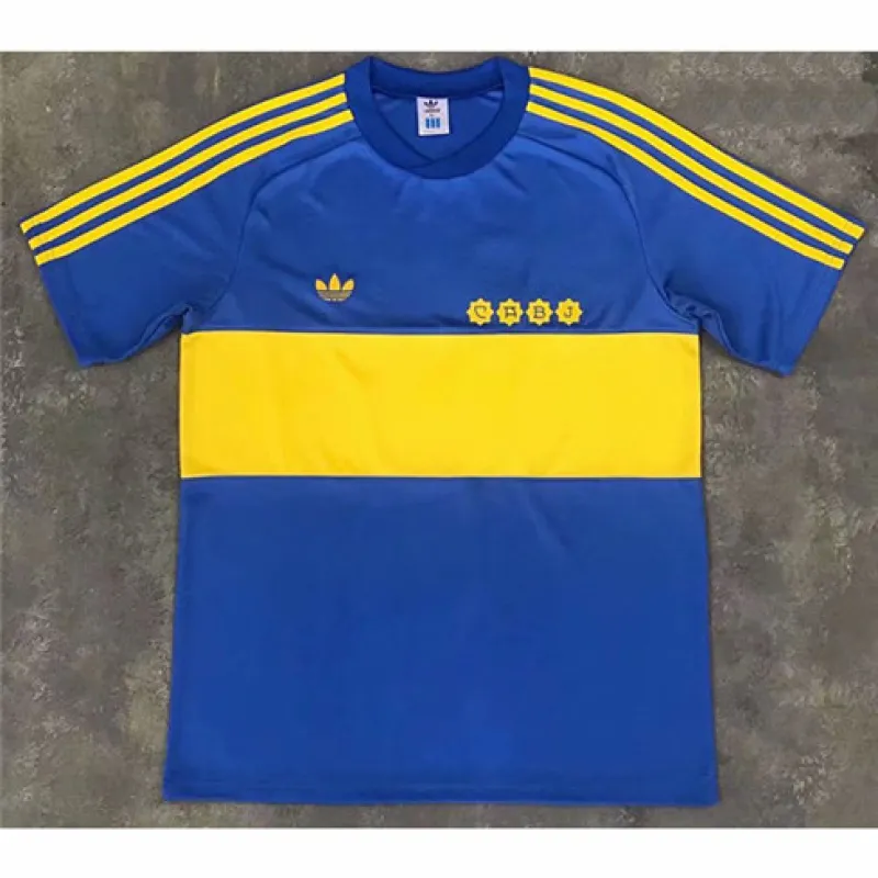 Boca Juniors 1981 Retro Home Jersey - Blue
