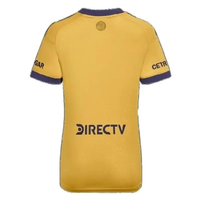 Boca Juniors Maglia femminile 2025/26 trasferta - Giallo