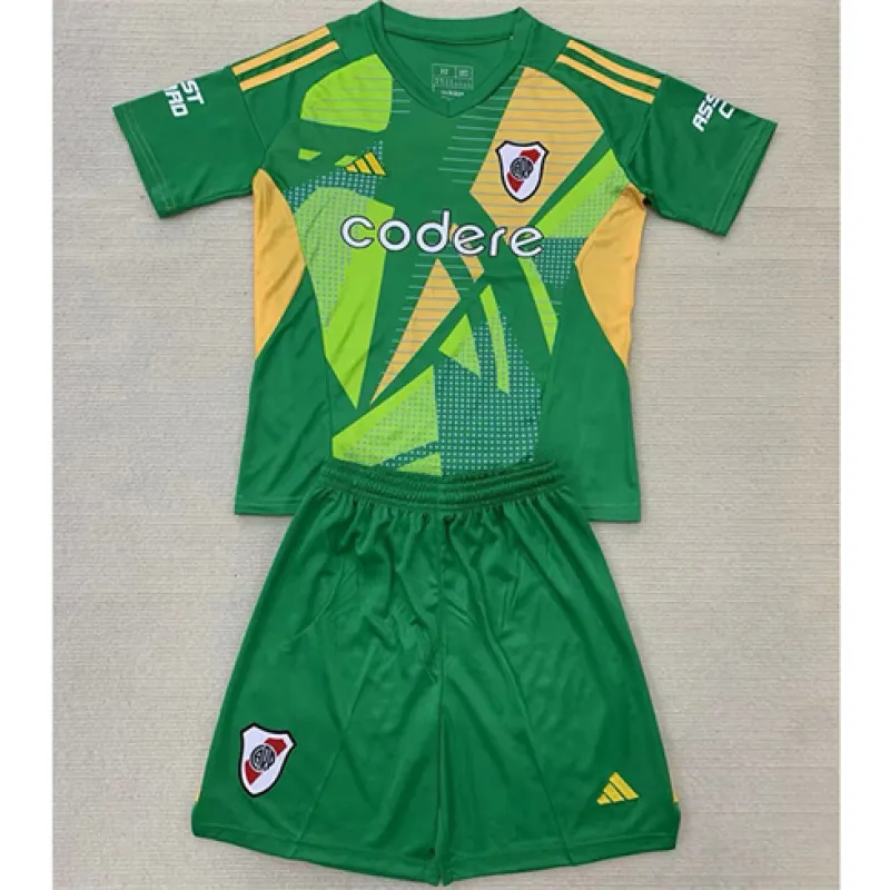 River Plate 2024/25 Kinder-Torwarttrikot - Grün