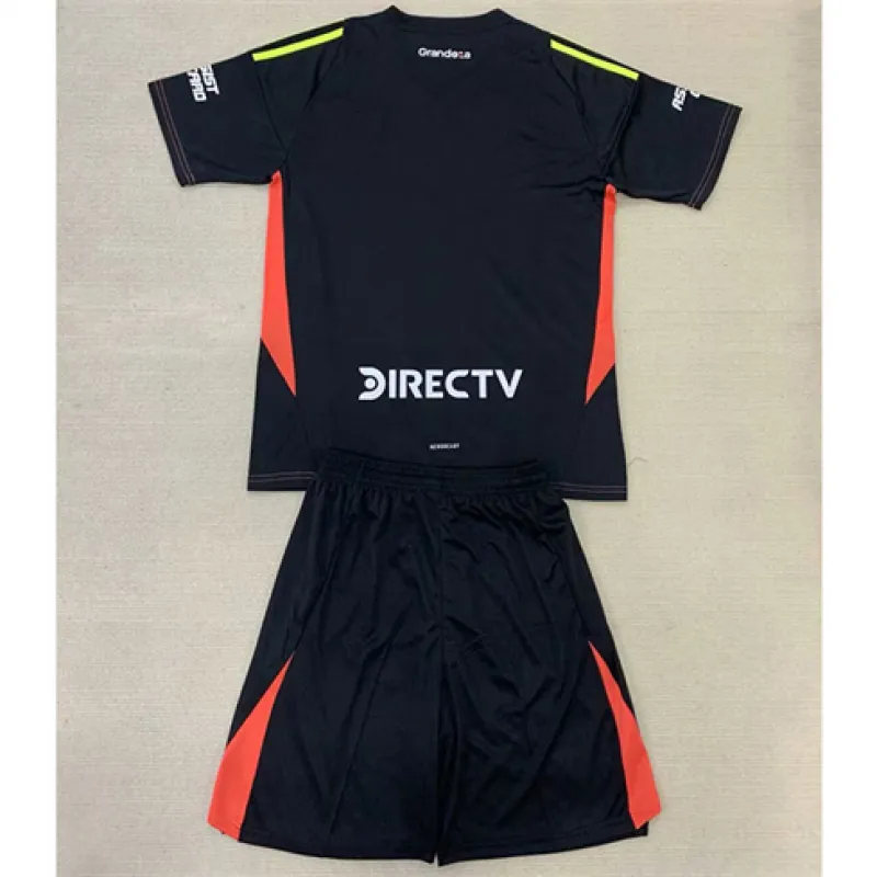 River Plate 2024/25 Kinder-Torwarttrikot - Schwarz
