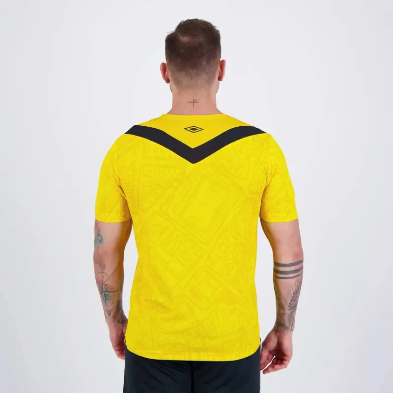 Maglia terza di trasferta 2024/25 di Santos - Giallo