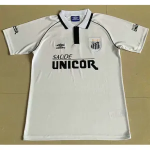 Santos 1997 Retro Home Jersey - White