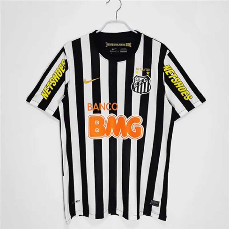 Maillot d'extérieur retro de Santos 2013 - Noir