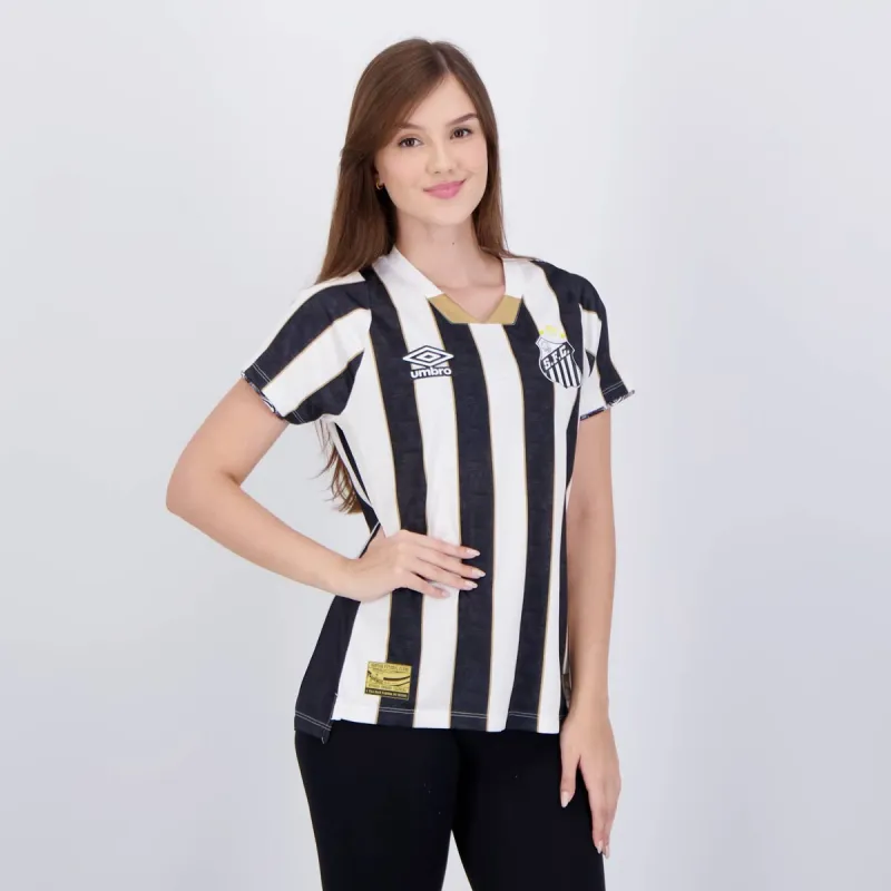 Maglia da fuori campo femminile di Santos 2024/25 - Nera
