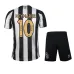 Neymar's Santos 2024/25 Away Kids' Jersey Set - Black