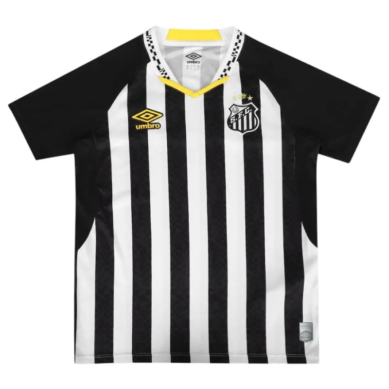 Santos Kids' Jersey 2025/26 Away - Black