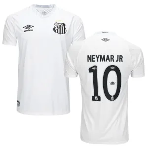 Santos NEYMAR Kids' Jersey 2025/26 Home - White