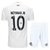 Santos NEYMAR Kids' Jersey + Shorts 2025/26 Home - White