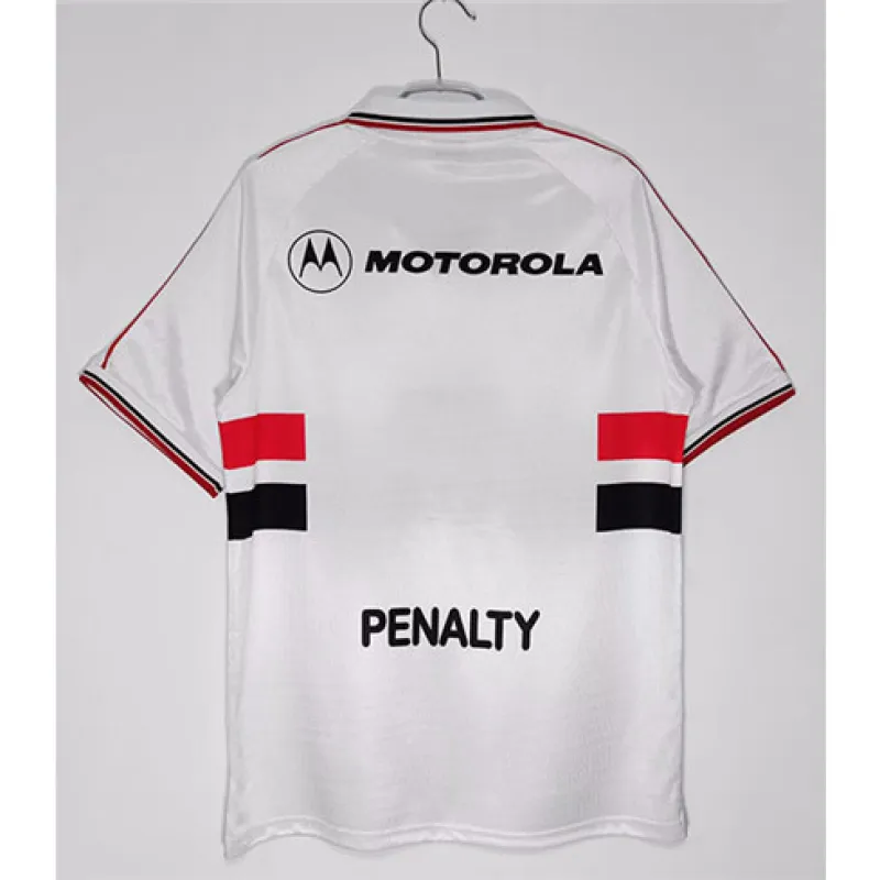 São Paulo 2000 Retro Home Jersey - White