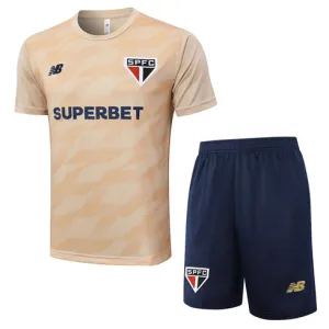 São Paulo 2024/25 Training Shirt + Shorts - Yellow