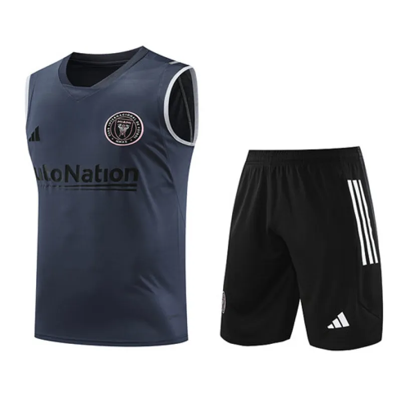 Gilet + Shorts de l'Inter Miami CF 2023/24 - Gris