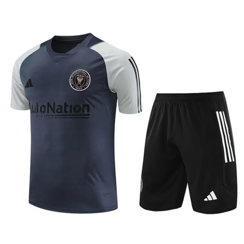 Traje de entrenamiento + Pantalones cortos de Inter Miami CF 2023/24 - Gris