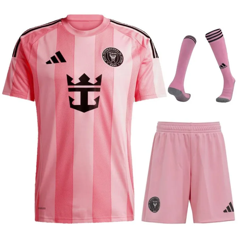 Inter Miami 2025/26 Home Children's Jersey Set - Pink