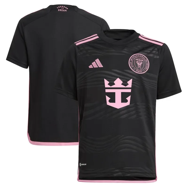 Inter Miami 2024/25 Away Children's Jersey - Black