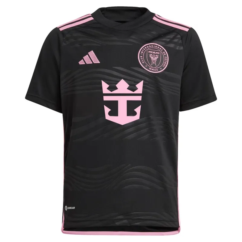 Lionel Messi's Inter Miami 2024/25 Away Children's Jersey - Black