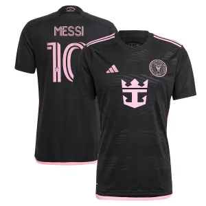 Lionel Messi's Inter Miami 2024/25 Away Jersey - Black