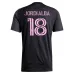 Jordi Alba's Inter Miami 2025/26 Away Jersey - Black