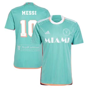 Lionel Messi's Inter Miami 2024/25 Third Jersey - Green