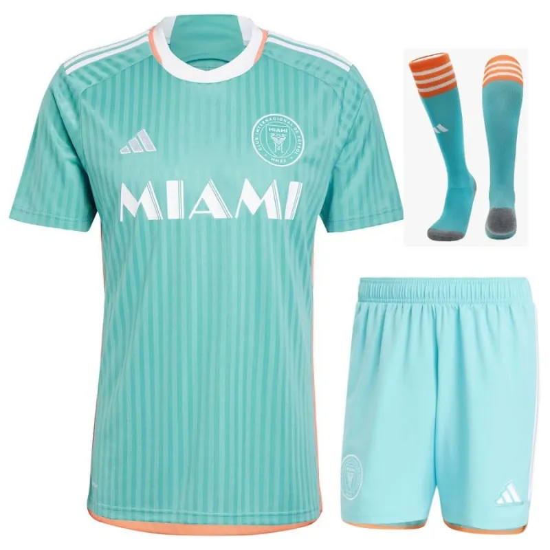 Inter Miami 2024/25 Third Kids' Kit - Green